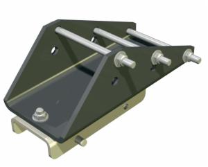 3M™ DBI-SALA Secondary Winch/SRL Mounting Bracket For Side Entry System 8530260image