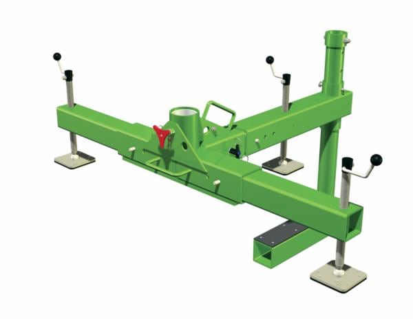 ™ DBI-SALA Confined Space Integrated Adjustable Catwalk Clamp Davit Mast Base 8530088