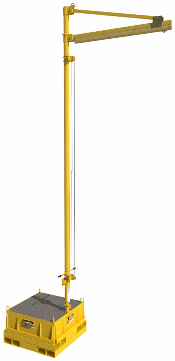 ™ DBI-SALA Flexiguard Counterweight Jib Fixed Height Anchor System without Concrete 8517752