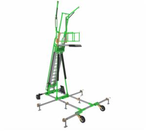 3M™ DBI-SALA Flexiguard Freestanding Ladder Adjustable Height Access Anchor System 8567719, 2 User, 18.5 – 31 ft.image