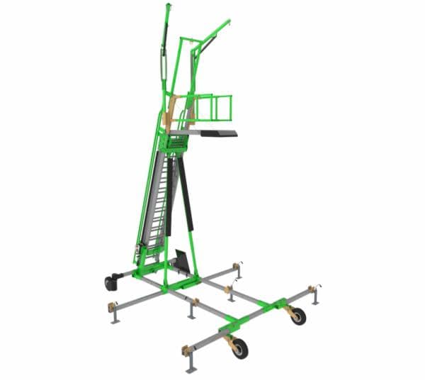 ™ DBI-SALA Flexiguard Freestanding Ladder Adjustable Height Access Anchor System 8567719