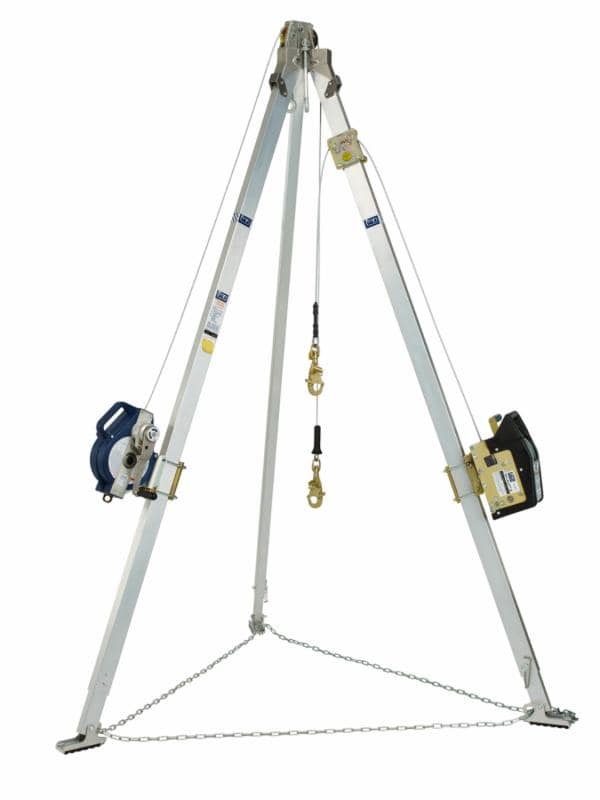 ™ DBI-SALA Confined Space Aluminum Tripod with Winch and 3-Way SRL 8301078