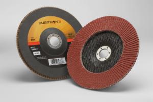 3M™ Cubitron II Flap Disc 969F, 60+, T27, 7 in x 7/8 in, 5 ea/Caseimage