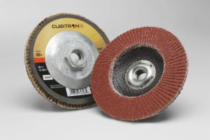 3M™ Cubitron II Flap Disc 969F, 80+, T29 Quick Change Metal, 4-1/2 in x 5/8″-11, 10 ea/Case image 3M™ Cubitron II Flap Disc 969F, 80+, T29 Quick Change Metal, 4-1/2 in x 5/8″-11, 10 ea/Caseimage