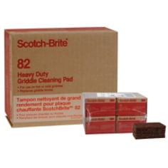 The 3M™ Doodlebug™ White Cleaning Pad is a delicate floor maintenance buffing pad made of polyester fiber in an open-web construction. The pads are nominally one inch thick and sized to fit standard swivel pad holders.