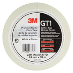 3M™ Premium Matte Cloth (Gaffers) GT1 wt 24mmx50mmil8