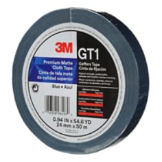 3M™ Premium Matte Cloth (Gaffers) GT1 Blu 24mmx50mmil  48