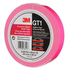 3M™ Preme Matte Cloth (Gaffers) Tape GT1 Fl Pk, 24 m x 50 m 11 m