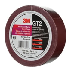3M™ Premium Matte Cloth (Gaffers) GT2 Burgundy 48mmx50mmil