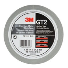 3M™ Premium Matte Cloth (Gaffers) GT2 Grey 48mmx50mmil  24