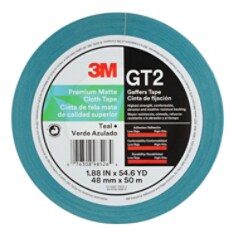 3M™ Premium Matte Cloth (Gaffers) GT2 Teal 48mmx50mmil  24
