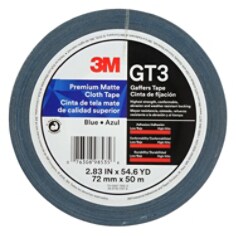 3M™ Premium Matte Cloth (Gaffers) GT3 Blu 72mmx50mmil6