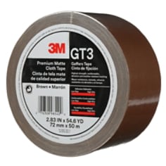 3M™ Premium Matte Cloth (Gaffers) GT3 Brown 72mmx50mmil6
