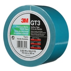 3M™ Premium Matte Cloth (Gaffers) GT3 Teal 72mmx50mmil6