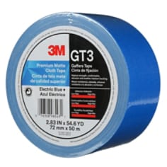 3M™ Premium Matte Cloth (Gaffers) GT3 Electric Blu 72mmx50mmil6