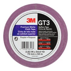 3M™ Premium Matte Cloth (Gaffers) GT3 Purp 72mmx50mmil6