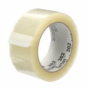 Tartan Box Sealing Tape 302, Clear, 72 mm x 100 m, 24 Rolls/Case image Tartan Box Sealing Tape 302, Clear, 72 mm x 100 m, 24 Rolls/Caseimage