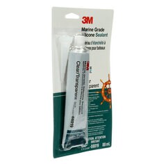 08019 3M(TM) Marine Grade Silicone Sealant Clear 88ml