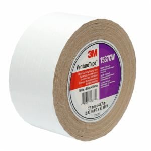 3M™ Venture Tape Metal Building Facing Tape 1537CW, White, 72 mm x 45.7 m, 16 Rolls/Case image 3M™ Venture Tape Metal Building Facing Tape 1537CW, White, 72 mm x 45.7 m, 16 Rolls/Caseimage