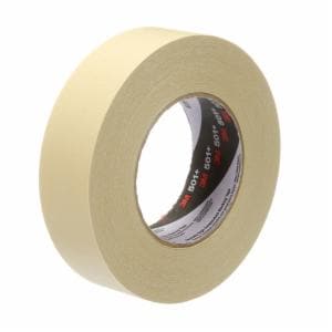 3M™ Specialty High Temperature Masking Tape 501+, Tan, 36 mm x 55 m, 7.3 mil, 24 Rolls/Case image 3M™ Specialty High Temperature Masking Tape 501+, Tan, 36 mm x 55 m, 7.3 mil, 24 Rolls/Caseimage