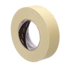 3M™ Specialty High Temperature Masking Tape 501+, Tan, 36 mm x 55 m, 7.3
