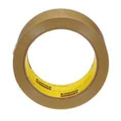 Scotch® Box Sealing Tape 373 is a high performance packaging tape used for box sealing, splicing, recouperage and other demanding packaging applications. This product has a heavy duty, conformable backing and the most consistent pressure-sensitive hot melt adhesive system available. The long-lasting construction assures high performance in a wide range of environments and applications.