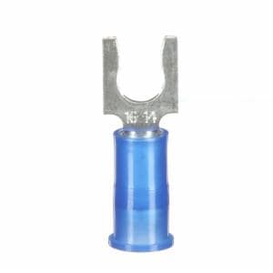 3M™ Scotchlok Locking Fork Nylon Insulated, 100/bottle, MNG14-10FLX, spring-like tongue firmly fits around the stud, 500/Case image 3M™ Scotchlok Locking Fork Nylon Insulated, 100/bottle, MNG14-10FLX, spring-like tongue firmly fits around the stud, 500/Caseimage