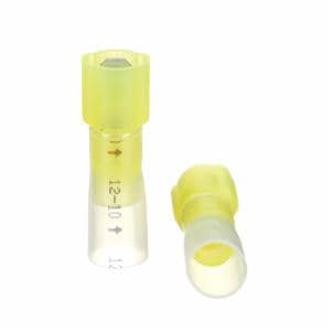 3M™ Scotchlok Male Disconnect Heatshrink Nylon Insulated, 25/bottle, MNHU10-250DMIX, 125/Case image 3M™ Scotchlok Male Disconnect Heatshrink Nylon Insulated, 25/bottle, MNHU10-250DMIX, 125/Caseimage