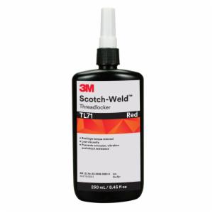 3M™ Scotch-Weld Threadlocker TL71, Red, 250 mL Bottle, 2/caseimage