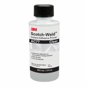 3M™ Scotch-Weld Instant Adhesive Primer AC77, Clear, 2 fl oz, 10 Bottles/Case image 3M™ Scotch-Weld Instant Adhesive Primer AC77, Clear, 2 fl oz, 10 Bottles/Caseimage