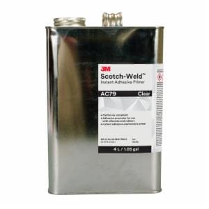 3M™ Scotch-Weld Instant Adhesive Primer AC79, Clear, 4 Liter, 1 Can/Case image 3M™ Scotch-Weld Instant Adhesive Primer AC79, Clear, 4 Liter, 1 Can/Caseimage