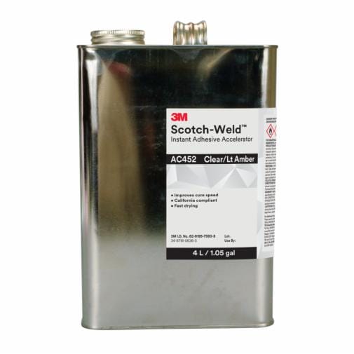 3M Scotch-Weld Instant Adhesive Acclerator AC452 4L