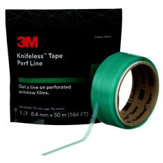 3M™ Perf Line Knifeless vágószalag, zöld (6,4 mm x 50 m)
