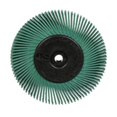 Scotch-Brite™ Cepillo de cerdas radiales A BB-ZB, 152 mm x 12.7 mm x 25.4 mm, P50, Con Adaptador