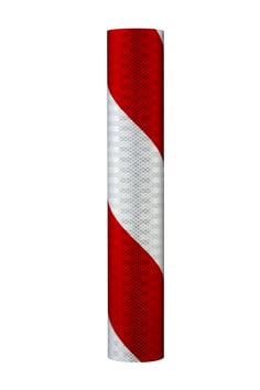 3M™ 3326 High Intesity Prismatic Barricade Sheeting Red White