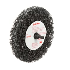 Scotch-Brite™ Roloc™ Clean and Strip Disc, XCS, 4 in x 1/2 in (10.16 cm x 1.27 cm)