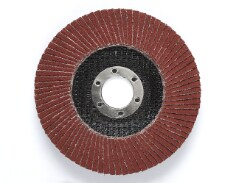 3M™ Cubitron™ II Fächerschleifscheibe 969F Front