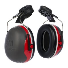 XA007706923 3M PELTOR X Series Ear Muff, Helmet Mounted, 32 dB, Red, X3P3 CROP.tif