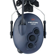 3M™ PELTOR™ LiteCom headset, 33 dB, PMR 446 MHz, hjälmmontering, MT53H7P3E4400-EU