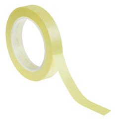 3M™ 1350F-1 Cinta adhesiva 19mm x 66m x 0.06mm Amarillo