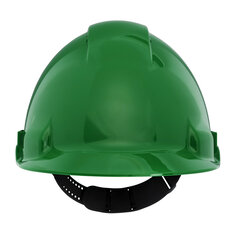 G3000 Casco verde, arnés estándar y banda sudor plástico