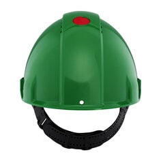 G3000 Casco verde, arnés estándar y banda sudor plástico