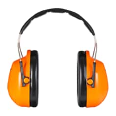 Casque antibruit 3M™ PELTOR™ H31A 300 avec serre-tête  Orange