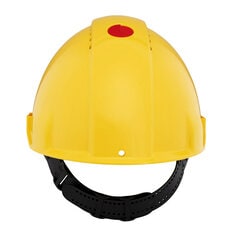 G3000 Casco amarillo, arnés estándar y banda sudor plástico