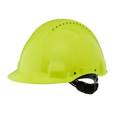 3M™ G3000 Schutzhelm G30CUV in Neongrün, belüftet mit Uvicator