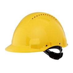 G3000 Casco amarillo, arnés estándar y banda sudor plástico