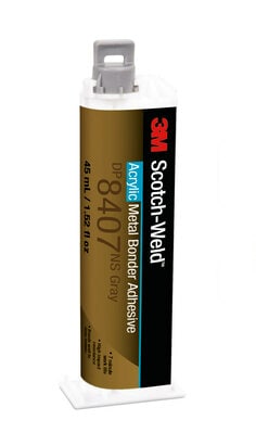 3M™ Scotch-Weld™ DP8407 Aktif Metal Yüzeyler için Akrilik Yapıştırıcı, 45ml