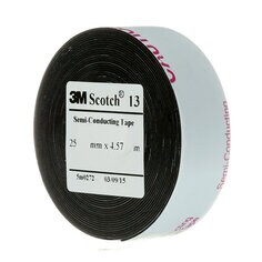 Scotch® 13 Electrical Semi-Conducting Tape, black, 30 mil