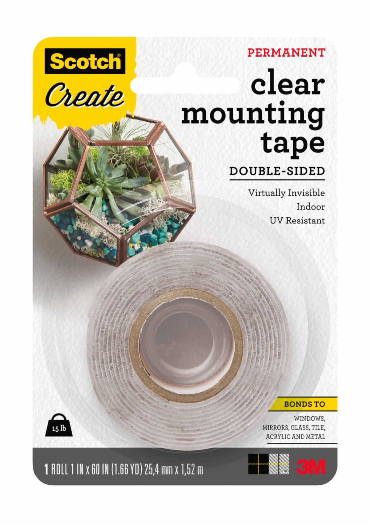 Scotch Clear Mounting Tape 410P-CFT