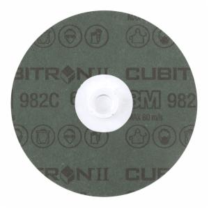 3M™ Cubitron II Roloc Fibre Disc 982C, 60+, TS, Red, 4 in, Die RS400BB, 25/Carton, 100 ea/Caseimage